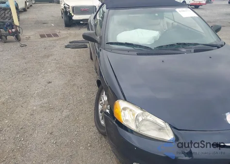 2002 Chrysler Sebring Limited из США, поврежденный, VIN 1C3EL65R02N304737